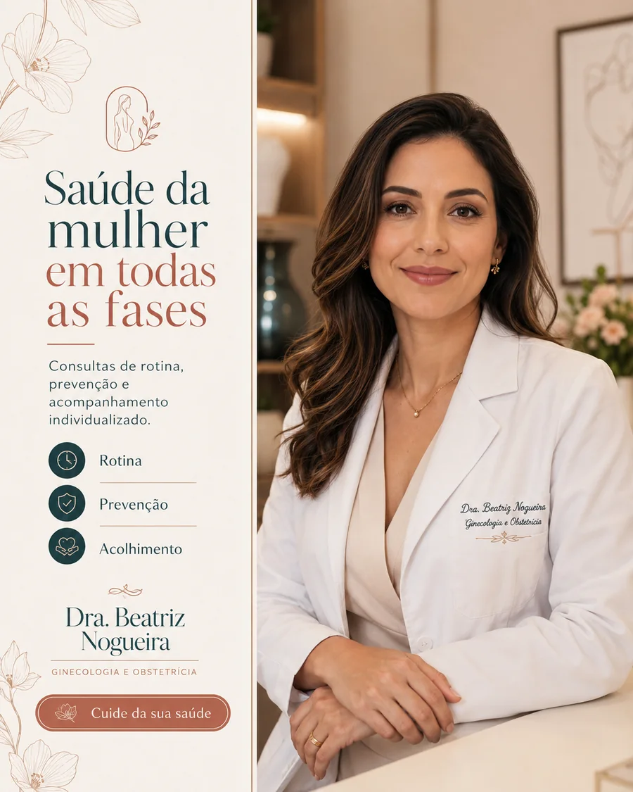 Post de Instagram para médico