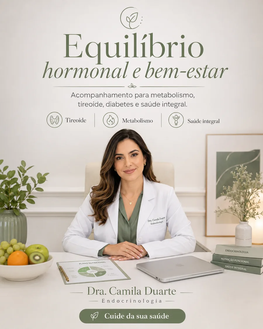 Post de Instagram para médico