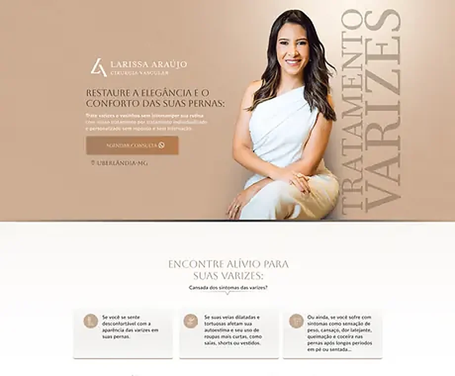 Site Dra. Larissa Araújo